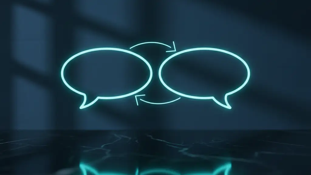 German language pack for OMDM – two speech bubbles symbolising the translation